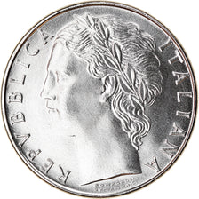 Coin, Italy, 100 Lire, 1987, Rome, MS(63), Stainless Steel, KM:96.1