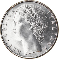 Coin, Italy, 100 Lire, 1988, Rome, MS(63), Stainless Steel, KM:96.1