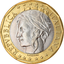 Coin, Italy, 1000 Lire, 1998, Rome, MS(63), Bi-Metallic, KM:194