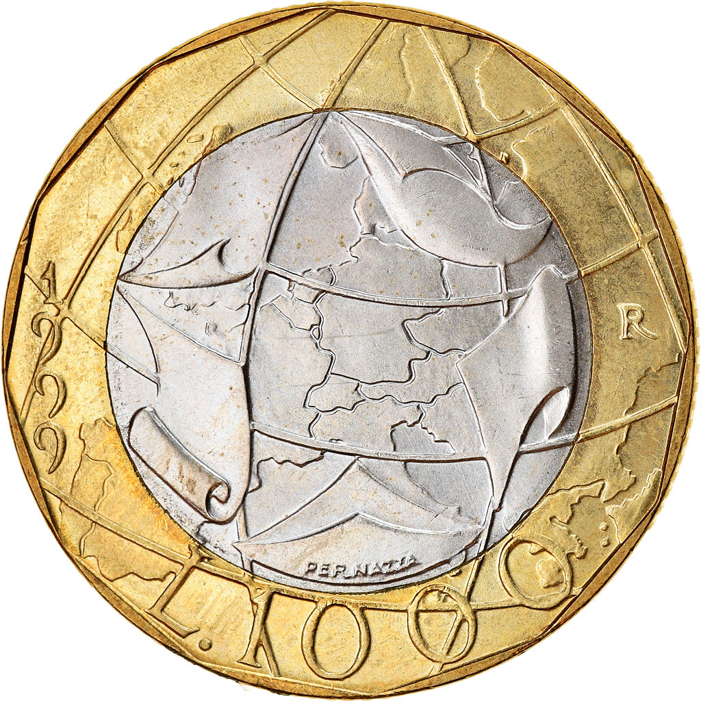 Monnaie, Italie, 1000 Lire, 1999, Rome, TTB+, Bi-Metallic, KM:194