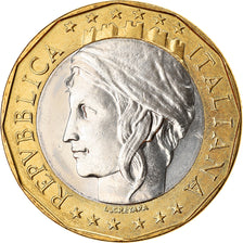 Coin, Italy, 1000 Lire, 2000, Rome, MS(63), Bi-Metallic, KM:194