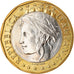 Coin, Italy, 1000 Lire, 2001, Rome, MS(63), Bi-Metallic, KM:194