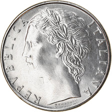 Coin, Italy, 100 Lire, 1988, Rome, MS(65-70), Stainless Steel, KM:96.1