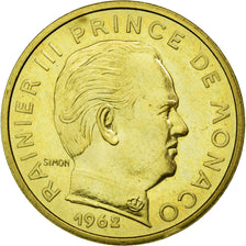 Monnaie, Monaco, 10 Centimes, 1962, SUP+, Cupro-Aluminium, KM:E43, Gadoury:MC146