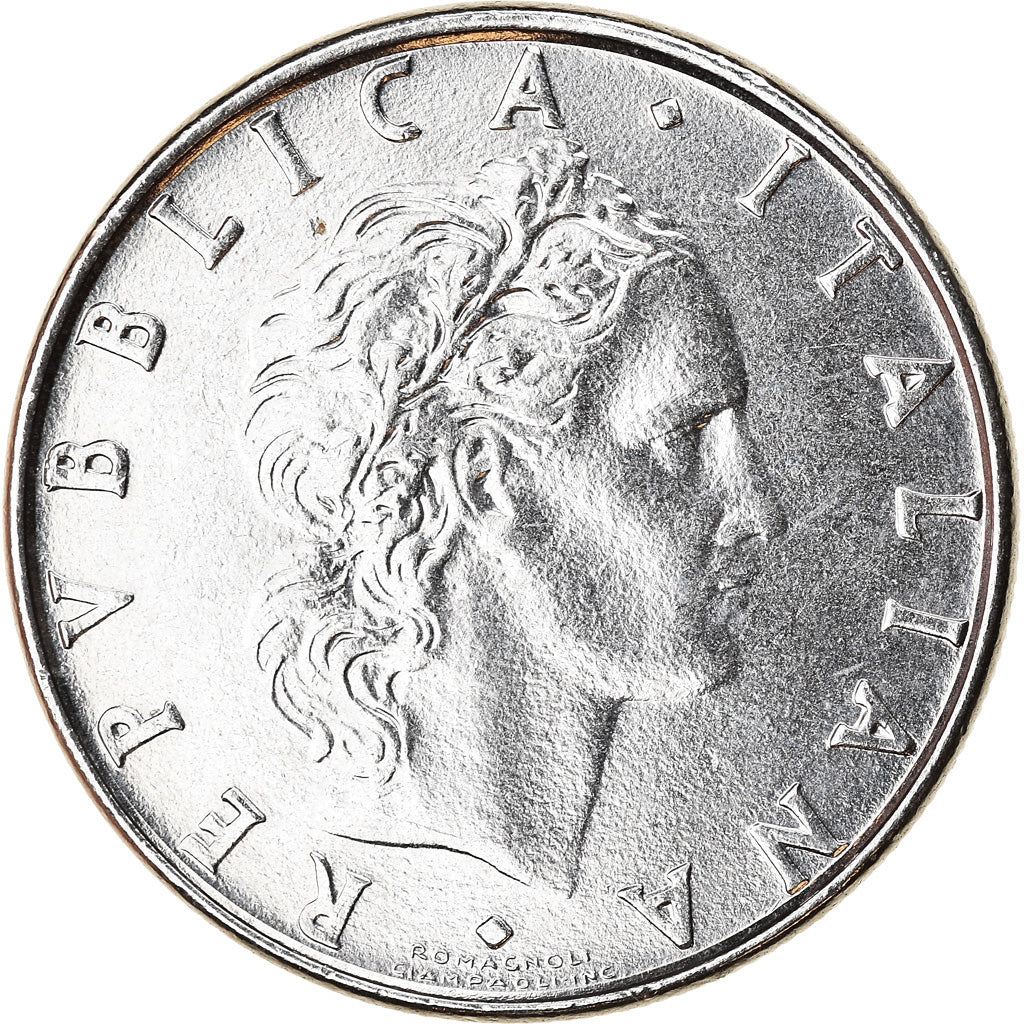 Monnaie, Italie, 50 Lire, 1982, Rome, SUP+, Stainless Steel, KM:95.1