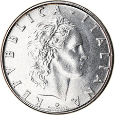 Coin, Italy, 50 Lire, 1984, Rome, MS(63), Stainless Steel, KM:95.1