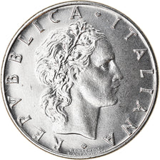 Coin, Italy, 50 Lire, 1987, Rome, MS(63), Stainless Steel, KM:95.1