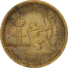 Monaco, Louis II, 50 Centimes, 1924, Poissy, TTB+, KM:110, Gadoury MC125