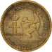 Monaco, Louis II, 50 Centimes, 1924, Poissy, AU(50-53), Aluminum-Bronze, KM:110