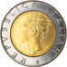 Coin, Italy, 500 Lire, 1985, Rome, AU(50-53), Bi-Metallic, KM:111