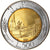 Coin, Italy, 500 Lire, 1987, Rome, AU(55-58), Bi-Metallic, KM:111