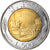 Monnaie, Italie, 500 Lire, 1990, Rome, TTB+, Bi-Metallic, KM:111