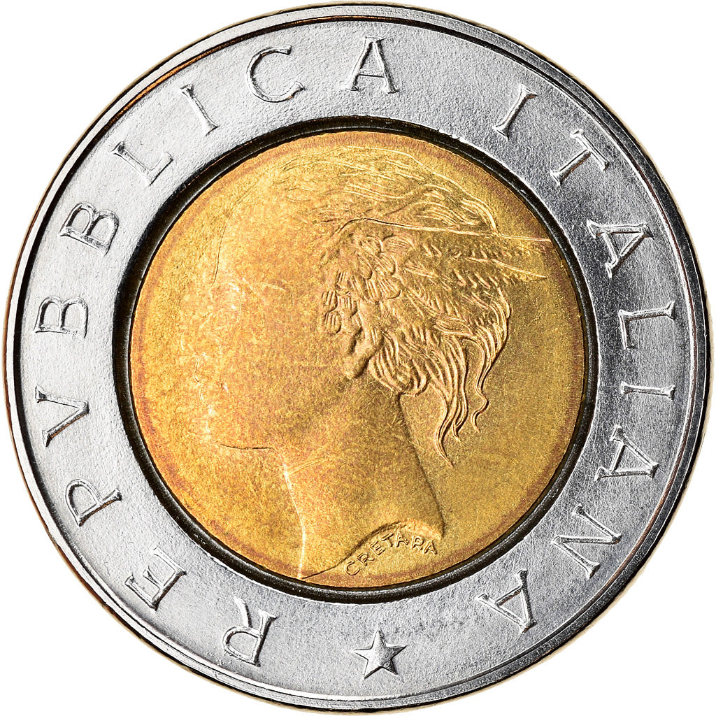 Monnaie, Italie, 500 Lire, 1992, Rome, SUP, Bi-Metallic, KM:111