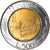 Moeda, Itália, 500 Lire, 1992, Rome, AU(50-53), Bimetálico, KM:111
