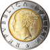 Coin, Italy, 500 Lire, 1997, Rome, AU(55-58), Bi-Metallic, KM:187