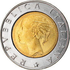 Coin, Italy, 500 Lire, 1994, Rome, MS(63), Bi-Metallic, KM:167