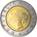 Monnaie, Italie, 500 Lire, 1998, Rome, SUP, Bi-Metallic, KM:193