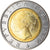 Coin, Italy, 500 Lire, 1998, Rome, MS(63), Bi-Metallic, KM:193