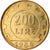 Moneda, Italia, 200 Lire, 1980, Rome, SC, Aluminio - bronce, KM:105