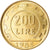 Moneta, Italia, 200 Lire, 1985, Rome, SPL-, Alluminio-bronzo, KM:105