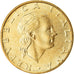 Moneta, Włochy, 200 Lire, 2000, Rome, EF(40-45), Aluminium-Brąz, KM:105