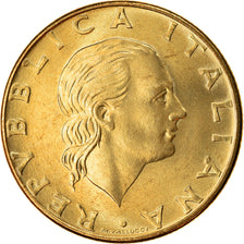 Coin, Italy, 200 Lire, 1989, Rome, AU(55-58), Aluminum-Bronze, KM:130