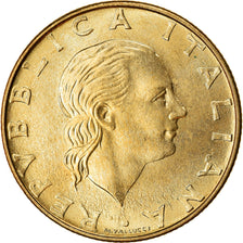 Coin, Italy, 200 Lire, 1982, Rome, AU(50-53), Aluminum-Bronze, KM:105