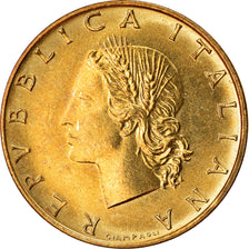 Coin, Italy, 20 Lire, 1988, Rome, AU(55-58), Aluminum-Bronze, KM:97.2