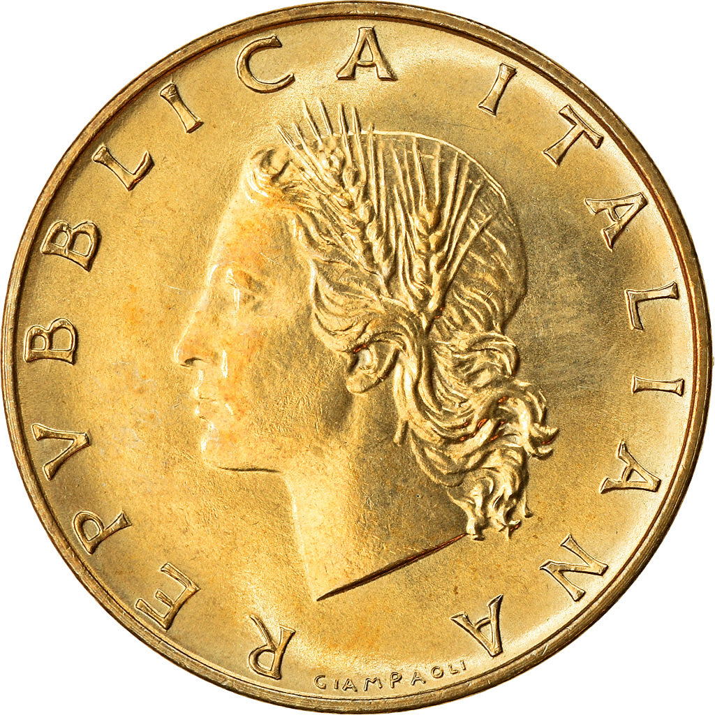 Coin, Italy, 20 Lire, 1992, Rome, MS(60-62), Aluminum-Bronze, KM:97.2