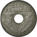 Monnaie, France, État français, 20 Centimes, 1944, Paris, TTB+, Zinc
