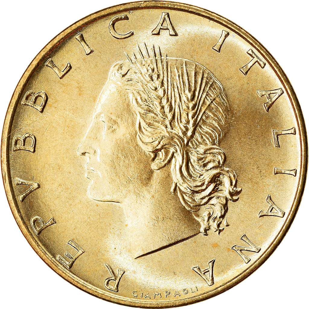 Coin, Italy, 20 Lire, 1997, Rome, AU(55-58), Aluminum-Bronze, KM:97.2