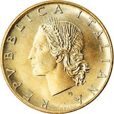 Moneta, Włochy, 20 Lire, 2000, Rome, AU(50-53), Aluminium-Brąz, KM:97.2