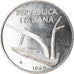 Coin, Italy, 10 Lire, 1969, Rome, AU(50-53), Aluminum, KM:93