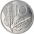 Moneda, Italia, 10 Lire, 1981, Rome, MBC+, Aluminio, KM:93