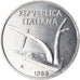 Münze, Italien, 10 Lire, 1988, Rome, VZ, Aluminium, KM:93
