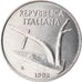 Moneta, Włochy, 10 Lire, 1992, Rome, EF(40-45), Aluminium, KM:93