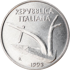 Moneta, Italia, 10 Lire, 1993, Rome, BB+, Alluminio, KM:93