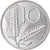 Moneda, Italia, 10 Lire, 1994, Rome, MBC, Aluminio, KM:93