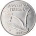 Coin, Italy, 10 Lire, 1997, Rome, AU(50-53), Aluminum, KM:93
