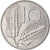 Coin, Italy, 10 Lire, 1997, Rome, EF(40-45), Aluminum, KM:93