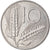 Moneda, Italia, 10 Lire, 1997, Rome, MBC, Aluminio, KM:93