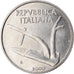 Coin, Italy, 10 Lire, 2000, Rome, EF(40-45), Aluminum, KM:93
