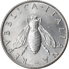 Coin, Italy, 2 Lire, 1968, Rome, AU(50-53), Aluminum, KM:94