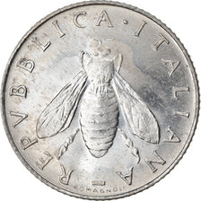Coin, Italy, 2 Lire, 1970, Rome, EF(40-45), Aluminum, KM:94
