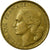 Moneta, Francja, Guiraud, 50 Francs, 1958, Paris, AU(55-58), Aluminium-Brąz