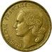 Coin, France, Guiraud, 50 Francs, 1958, Paris, AU(55-58), Aluminum-Bronze