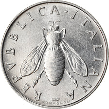 Coin, Italy, 2 Lire, 1980, Rome, EF(40-45), Aluminum, KM:94