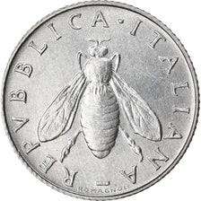 Coin, Italy, 2 Lire, 1984, Rome, AU(50-53), Aluminum, KM:94