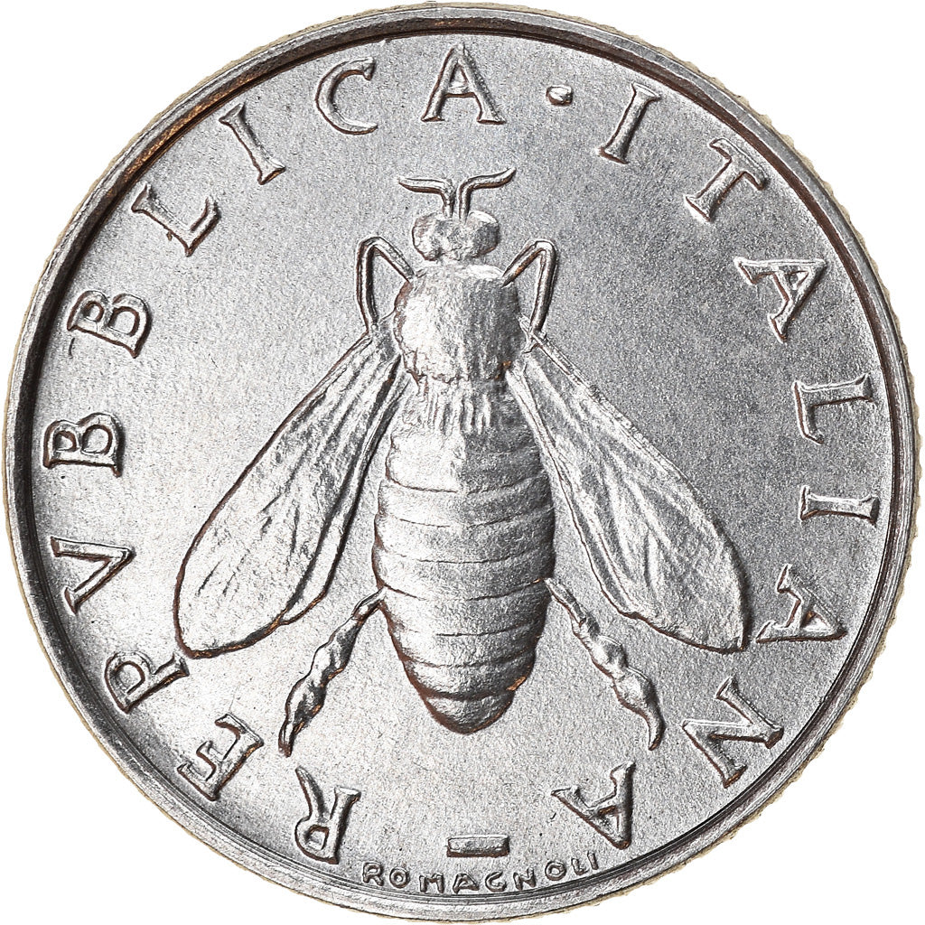 Coin, Italy, 2 Lire, 1992, Rome, EF(40-45), Aluminum, KM:94