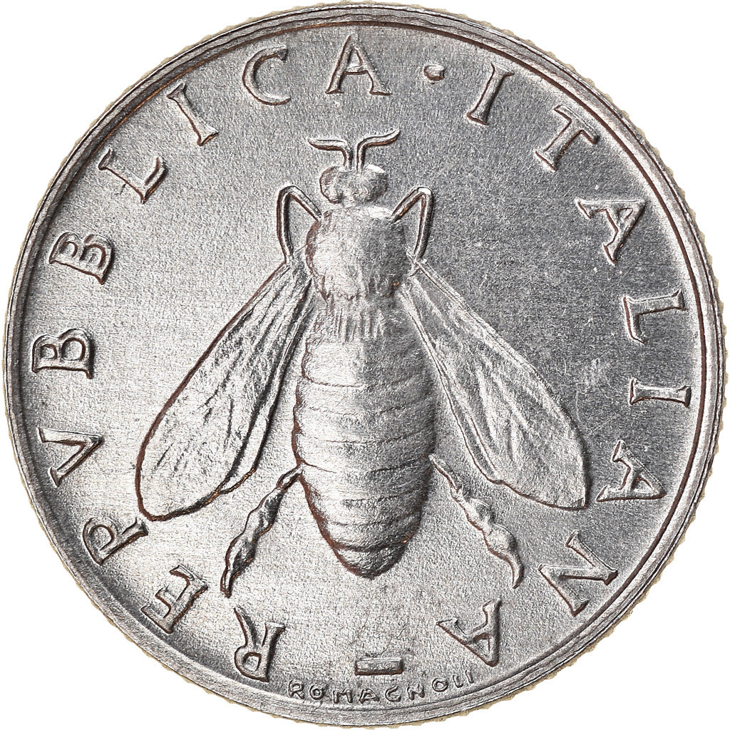 Coin, Italy, 2 Lire, 1994, Rome, AU(50-53), Aluminum, KM:94